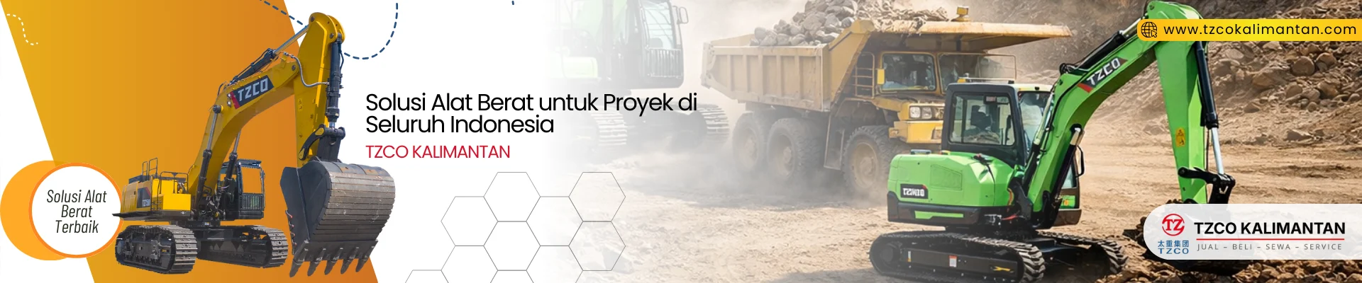 TZCO kalimantan - alat berat kalimantan